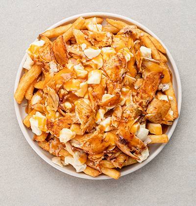 POUTINE AU POULET / CHICKEN POUTINE