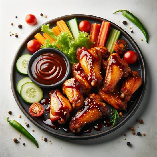 30 AILES DE POULET / 30 CHICKEN WINGS