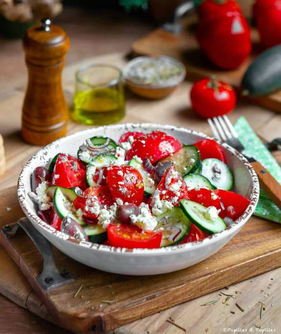 SALADE GRECQUE / GREEK SALAD