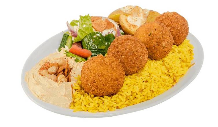 PLAT FALAFEL / FALAFEL PLATE
