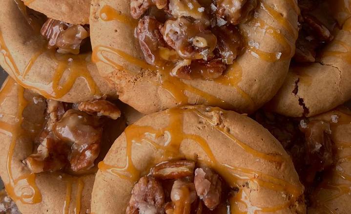 Biscuit Caramel et Pacanes