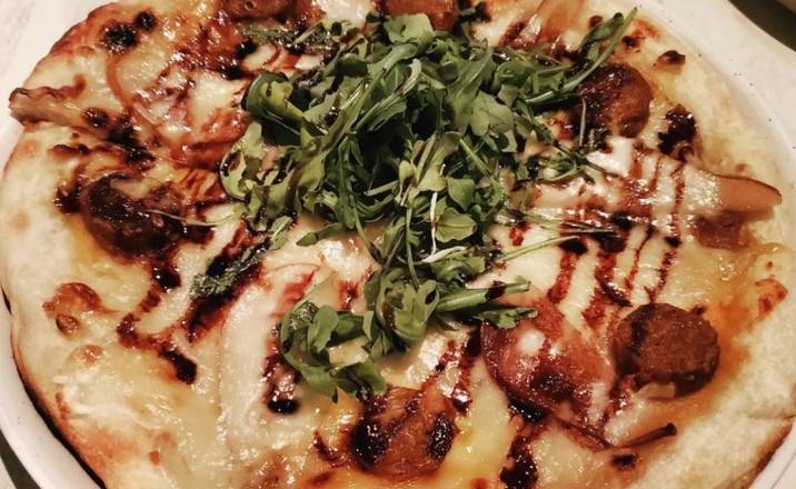 Pizza Poire et SaucisseV