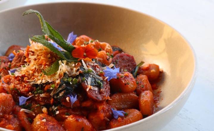 Gnocchi au Pesto Rouge