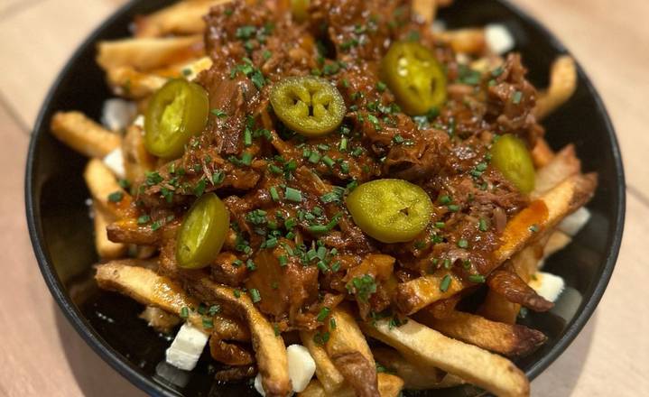 Poutine PorcV Effiloché