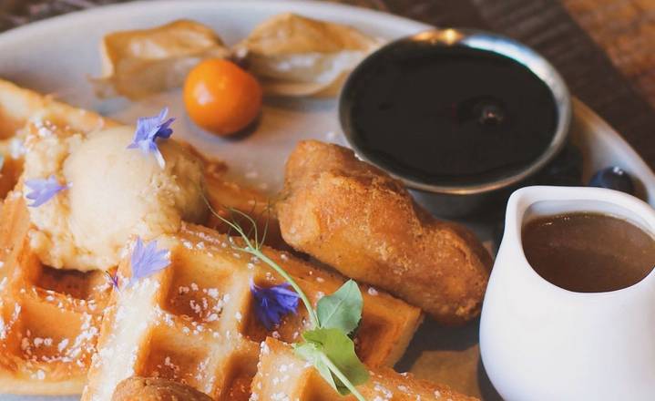 Gaufre PouletV Frit