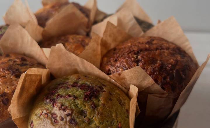 Muffin Framboise Matcha