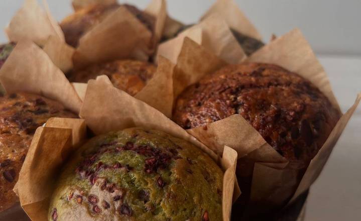 Muffin matcha et framboise / Raspberry-Matcha Muffin