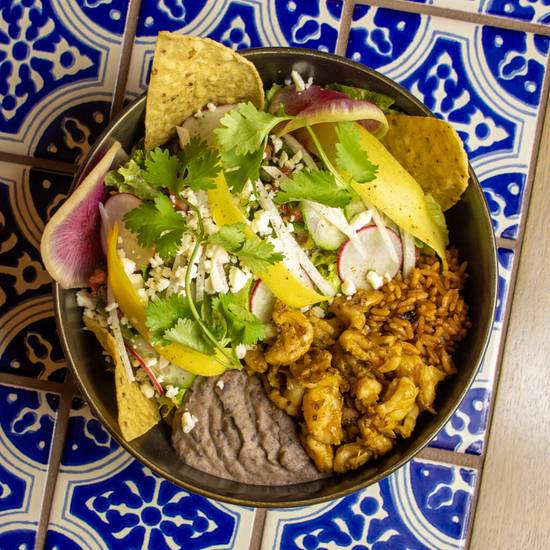 Mexibol aux crevettes / Shrimp mexi-bowl