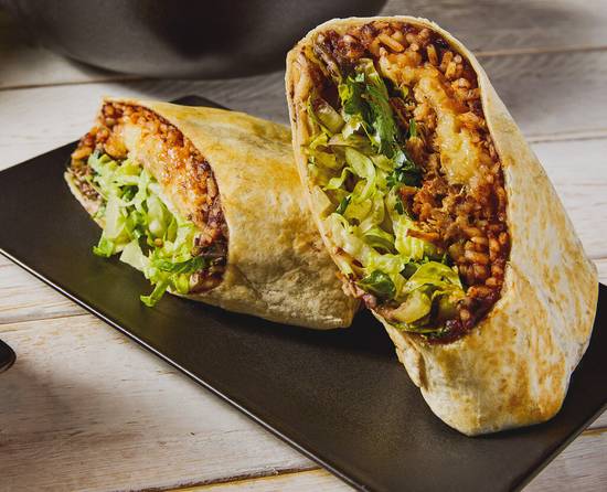 Burrito au porc effiloché / Pulled pork burrito