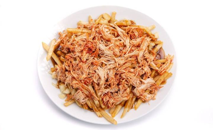 Poutine Poulet effiloché / Pulled Chicken Poutine