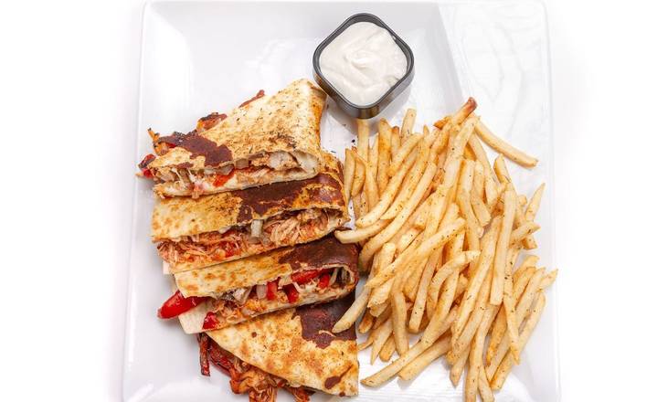 QUESADILLA PORK EFFILOCHE / PULLED PORK QUESADILLA