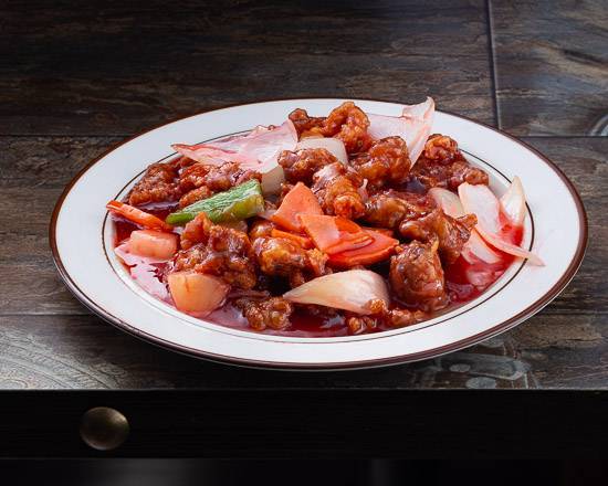 Porc d'aigre-doux style cantonais / Sweeter and Sour Pork Cantonese