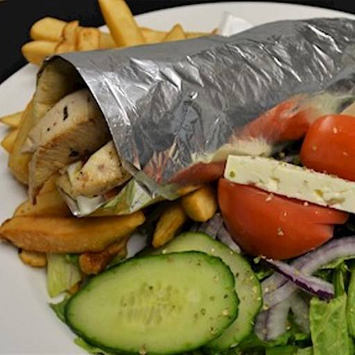 Poulet Assiette / Chicken Pita Plate