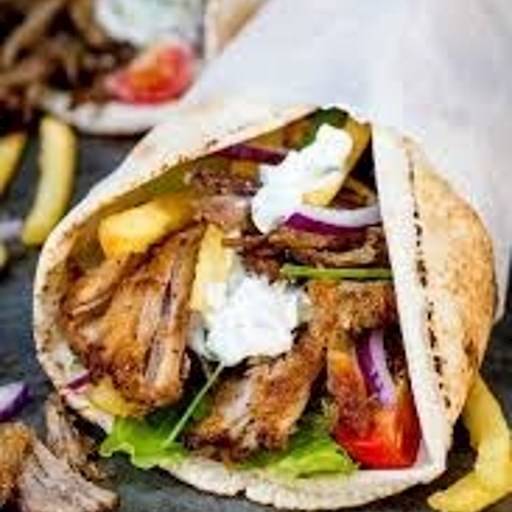 Porc Assiette / Pork Pita Plate