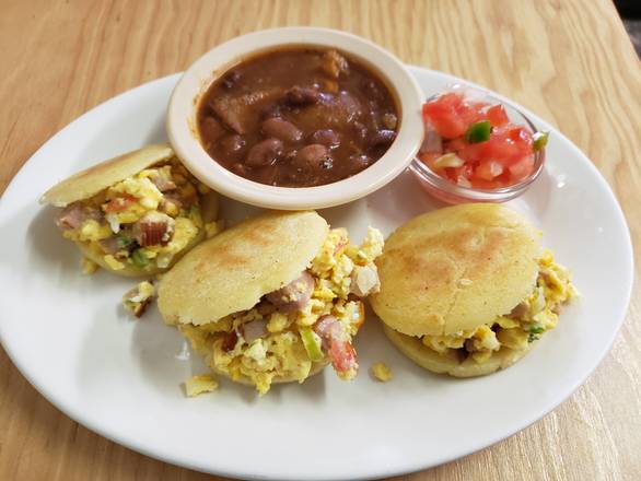 Veggie Tres Arepitas
