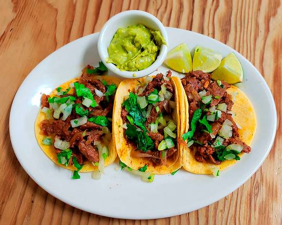 3 Tacos of Beef / Asada