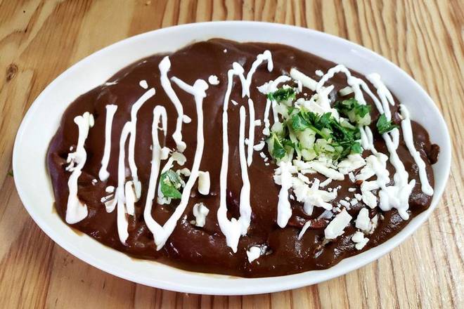 Veggie Enchiladas Mole
