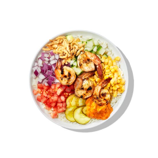 Bol de crevettes | Schrimps bowl