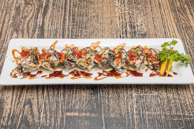 R16. Haru Knockout Maki (maki frit tempura / Fried Tempura Maki)
