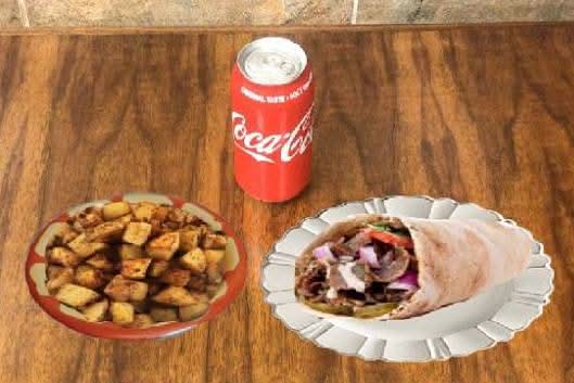 Trio: Sandwich +  Côté + Boisson / Sandwich +  Side + Drink