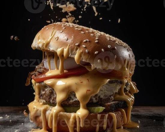 Burger Crazy Cheesy
