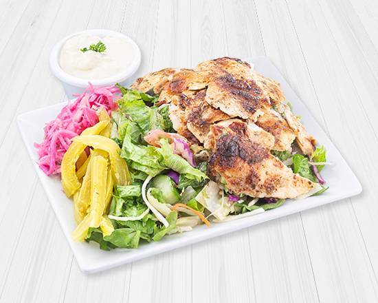 Assiette Salade De Poulet