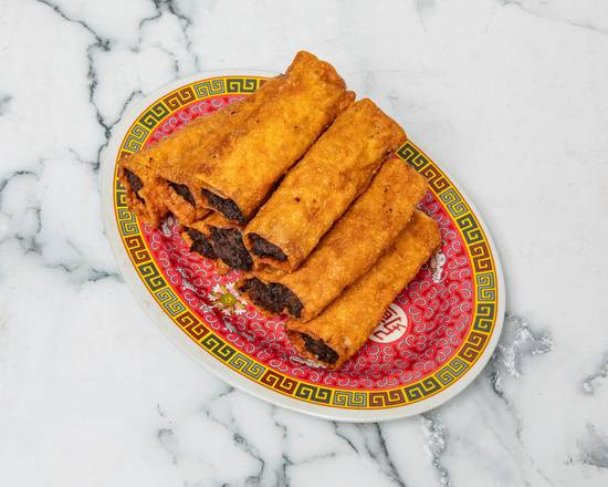 Open End Egg Rolls (Rouleau Impériaux Ouvert) (12 pcs)