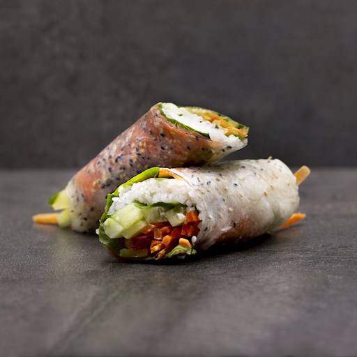 Rouleaux de printemps aux saumon fumé / Smoked Salmon Spring Rolls