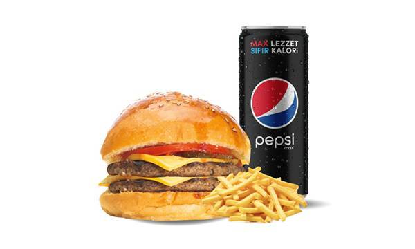 Trio Double Cheeseburger