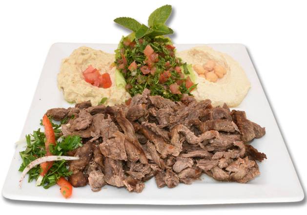 Assiette Shawarma Bœuf
