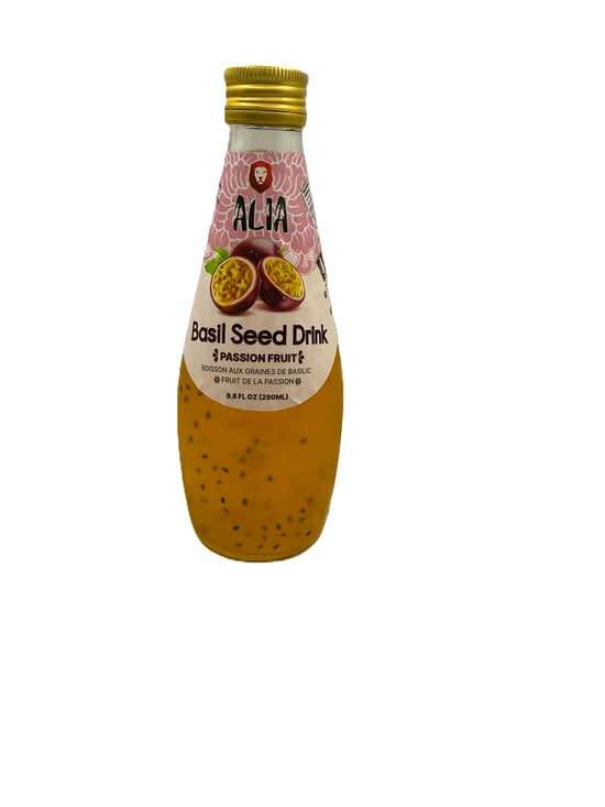 ALIA BOISSON AUX GRAINES DE BASILIC (FRUIT DE LA PASSION )