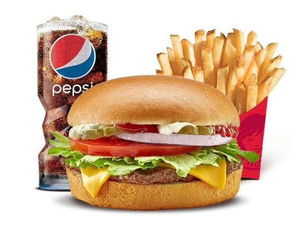Trio Single Cheeseburger