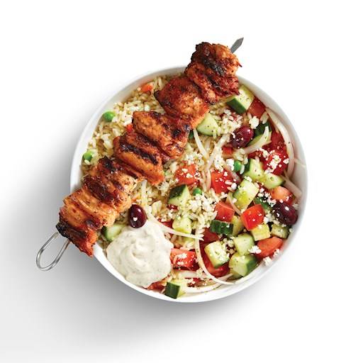 Bol Souvlaki Poulet épicé / Spicy Chicken Souvlaki