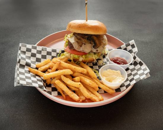 Combo Burger Swiss /Swiss Burger Combo