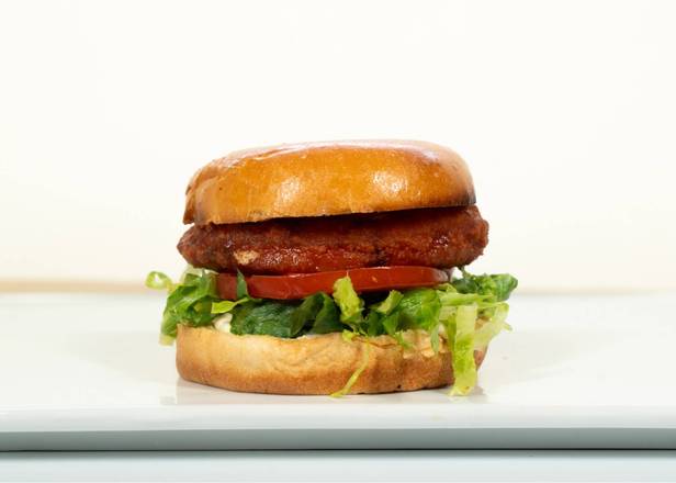 Burger Au Poulet Croustillant/Crispy Chicken Burger: