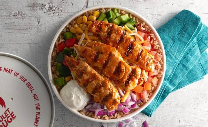 Rouge Bol Tout Garni (1 Saveur) / Rouge Bowl All Dressed (1 Flavour)