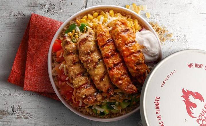 Rouge Bol Tout Garni (2 Saveurs) / Rouge Bowl All Dressed (2 Flavours)