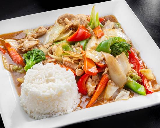 P8- Légumes D'asie Au Poulet