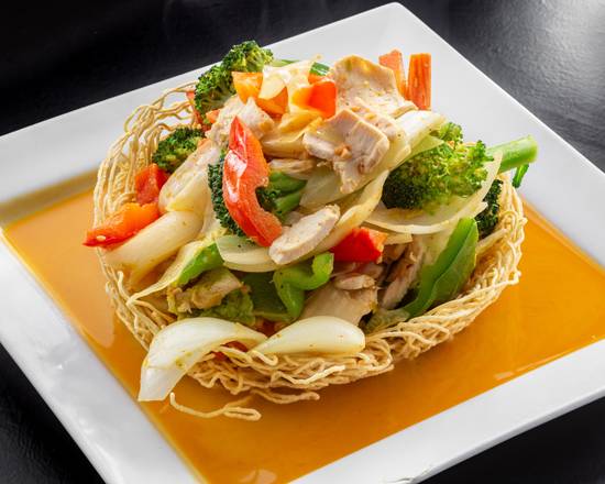 A2- Nid Royal (Nouilles Aux Œufs Croustillants/ Crispy Noodle)