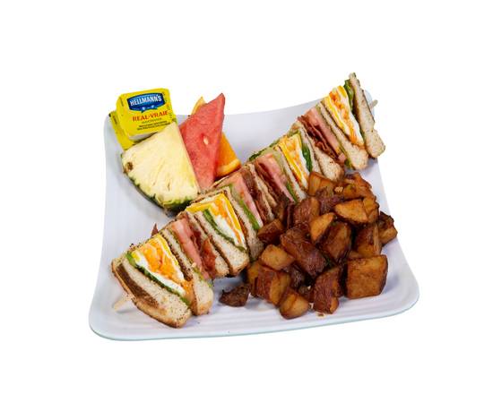 Club Sandwich déjeuner/club sandwich breakfast
