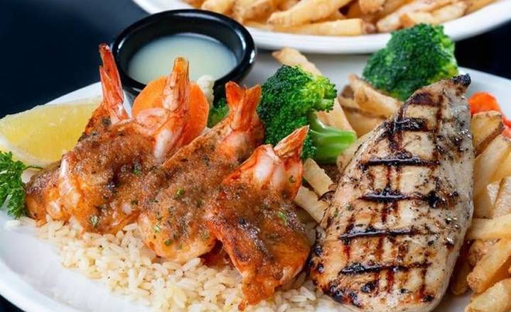 Poulet & Crevettes / Chicken & Shrimps