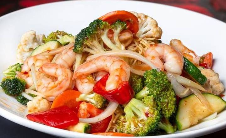 Stir Fry au Crevettes/ Shrimp Stir Fry