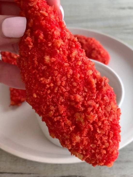 One piece of chicken strips