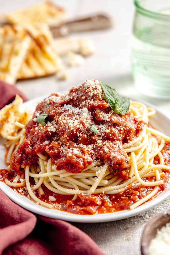 spaghetti with cheese