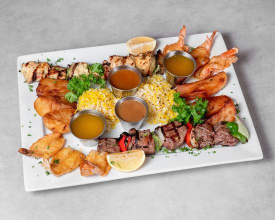 Sizzling Assiette Pétillante Pour (2) / Sizzling Sparkling Plate for (2)