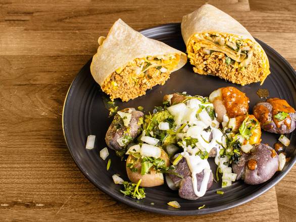 Repas Burrito et Papas