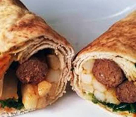 Shawarma Merguez  au pain pita Amazing