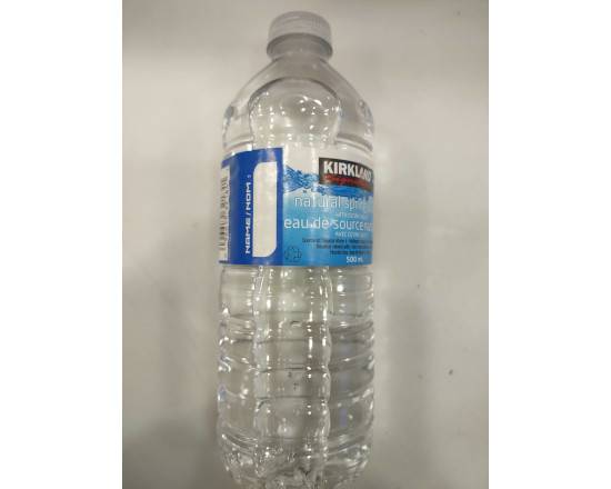 Bouteille d'Eau / Bottle of Water