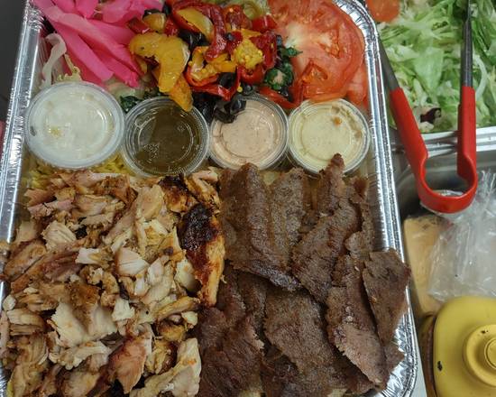 Plat Familial Shawara mixte / Sahwarma Family Dish