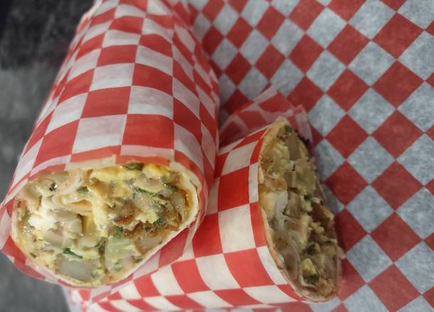 Sandwich Frites Omelette / Omelet Fries Sandwich